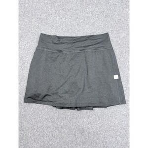 Vuori Skort Women Small Athletic Gray Tennis Running Built In Shorts